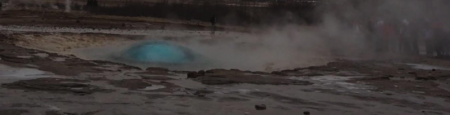 Vijftig tinten groen: de Strokkur Geysir | Encaustichris