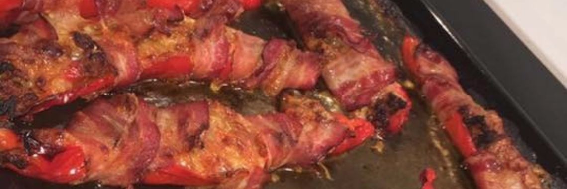 Gevulde puntpaprika met spek | Captain
