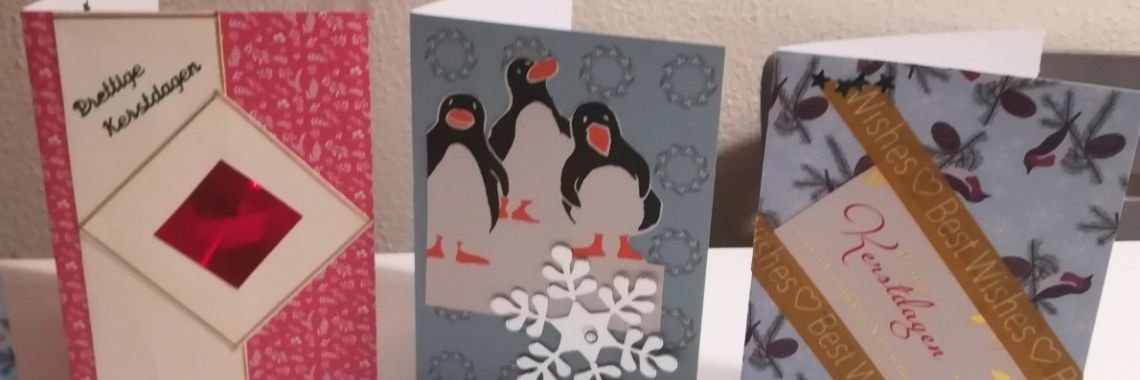 Kerstkaarten zelf maken van oud naar nieuw | Piteke van der Meulen