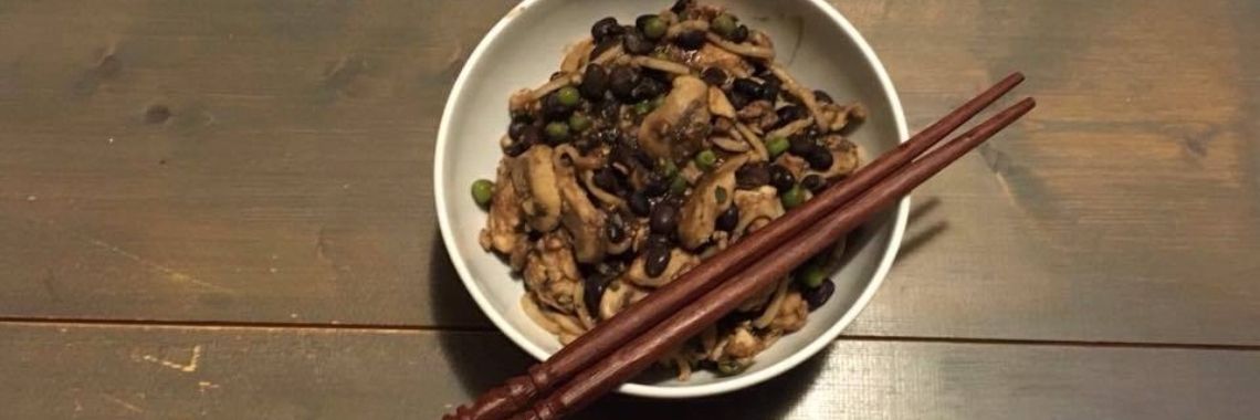 Teriyaki noodles | Bacon&Beans