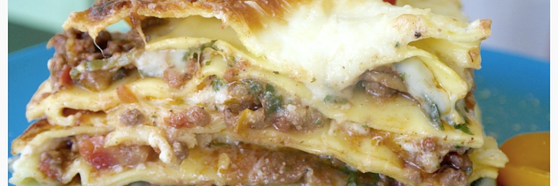 Dual Sauce Lasagna | Aida Majzoub