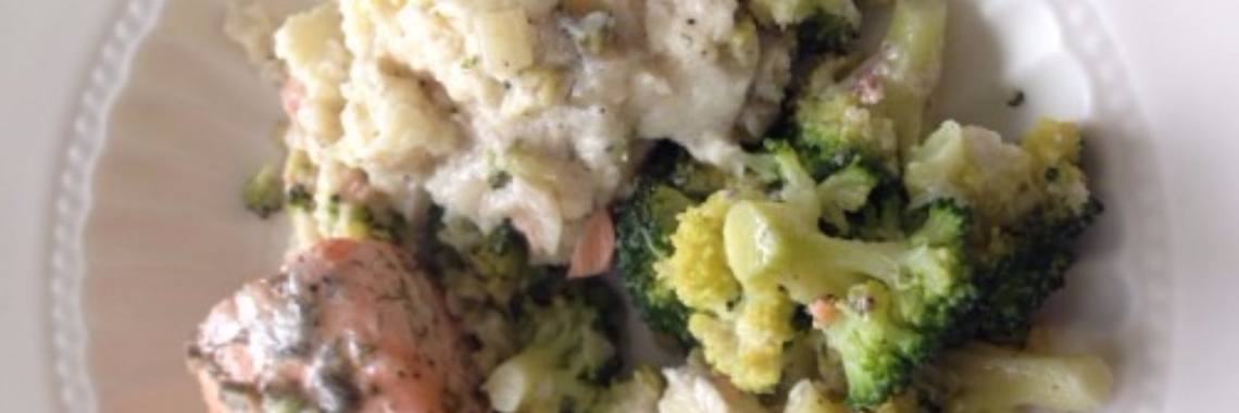 Pastinaakpuree met zalm | Brigitte