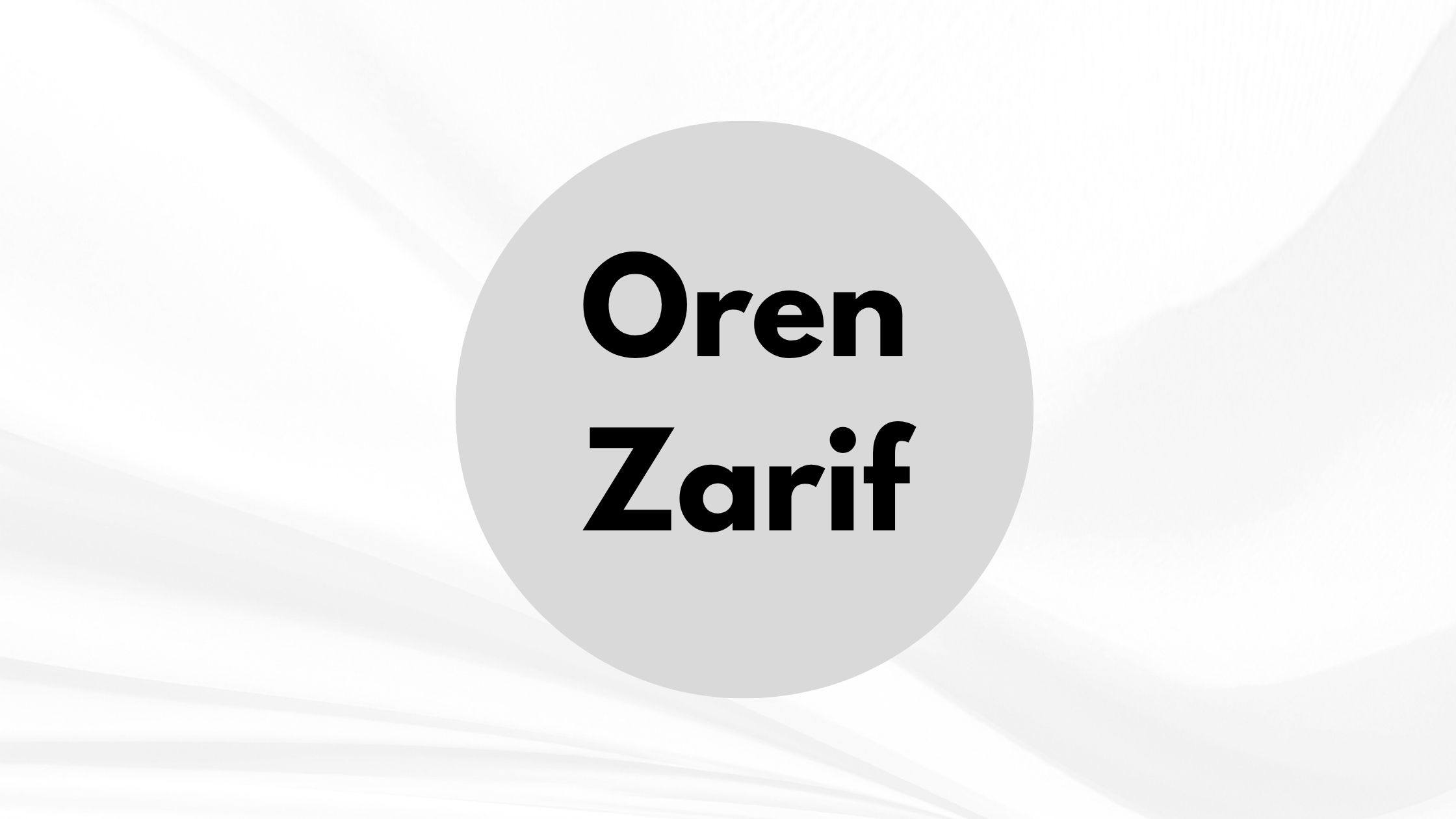 info.orenzarif