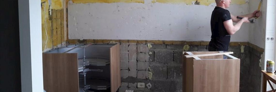 Verbouwing begonnen Pfff | Mamavan2kids