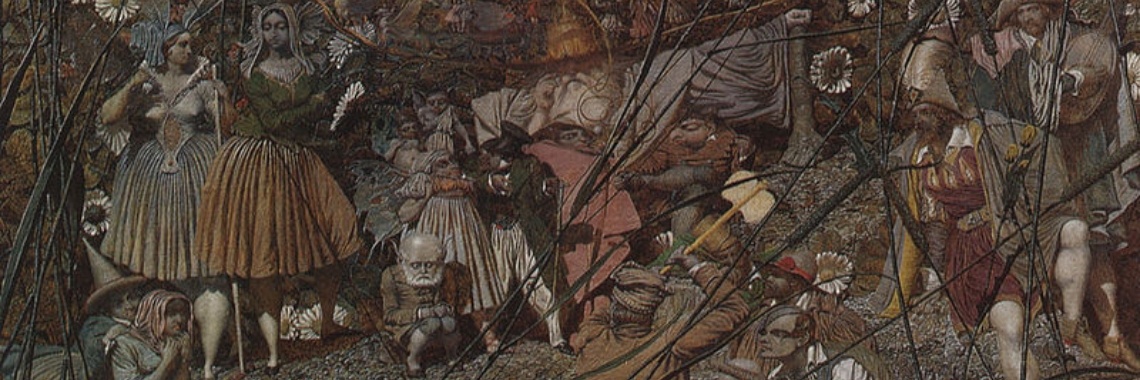 Schilderij: Fairy- Fellers Master Stroke.  /  Bezongen door Queen. | DC Staelens