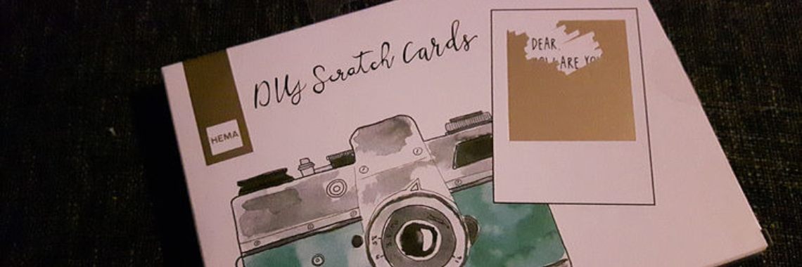 DIY Scratch Cards HEMA - Review | KimsBlog