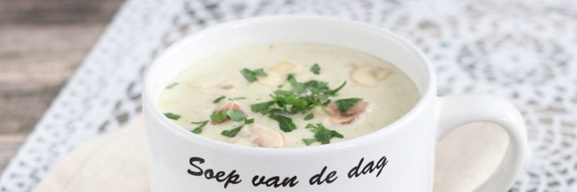 Recept: Champignonsoep | Mariëlle