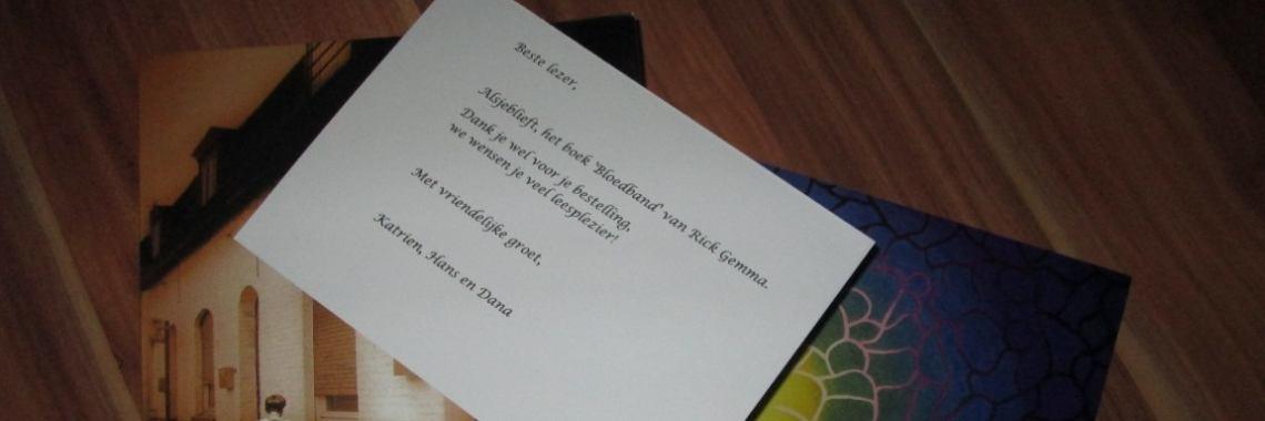 Boekrecensie: Bloedband, Rick Gemma | Hans van Gemert