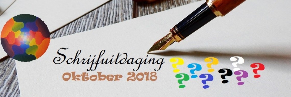 Schrijfuitdaging oktober 2018 | Hans van Gemert