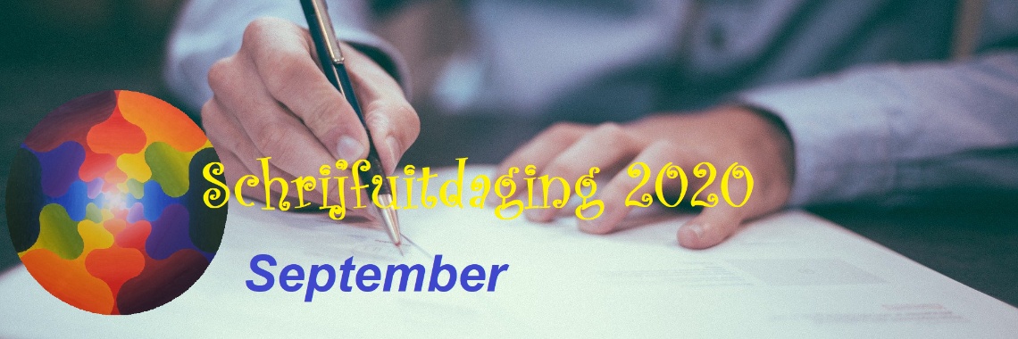Schrijfuitdaging september 2020 | Hans van Gemert