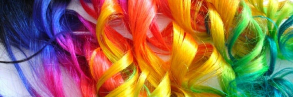 Regenboog Haar Met Crepe Papier! | Craftmama