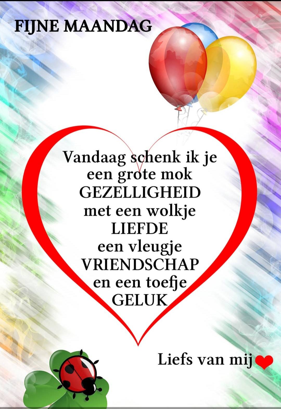 Een goed begin van de nieuw week...... | marijke