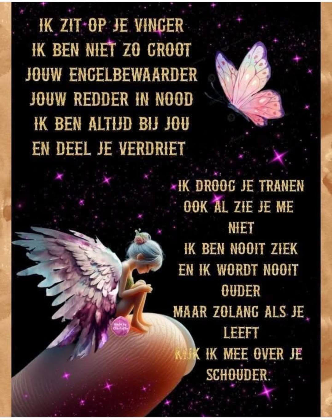 Een engelbewaarder...... | marijke