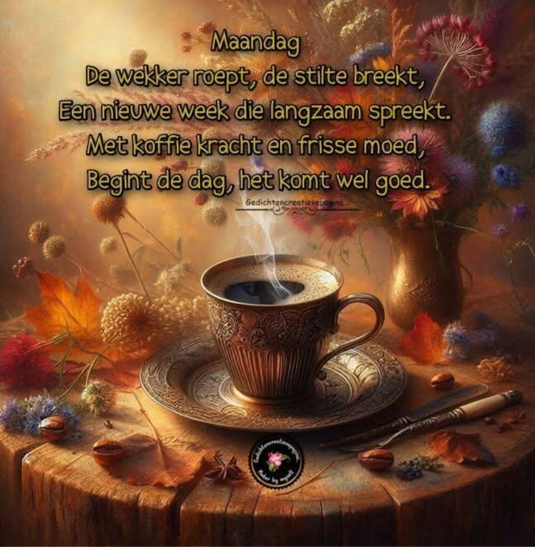 Dat het maar een mooie week mag worden..... | marijke