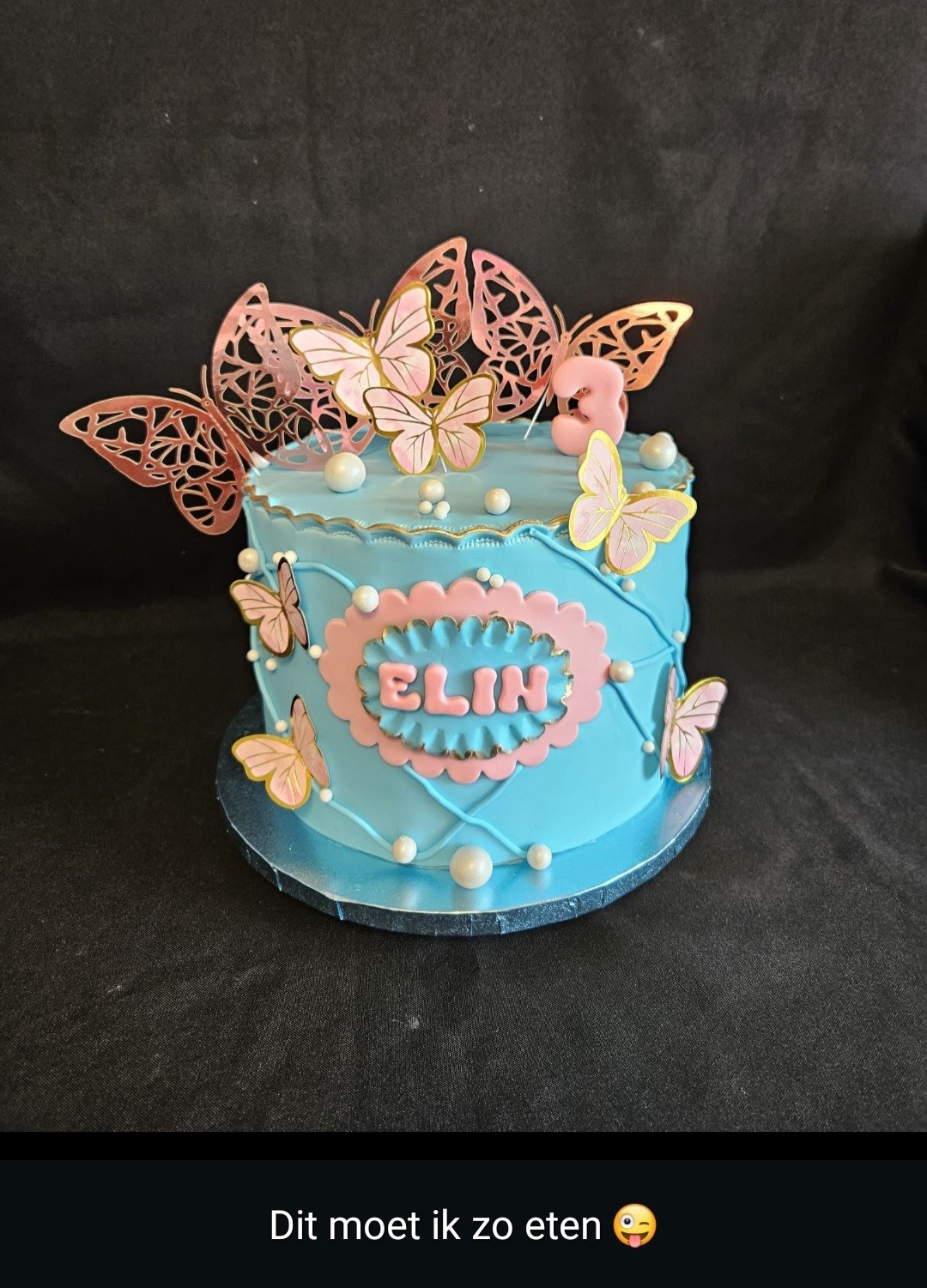 Taart voor de drie jarige | marijke