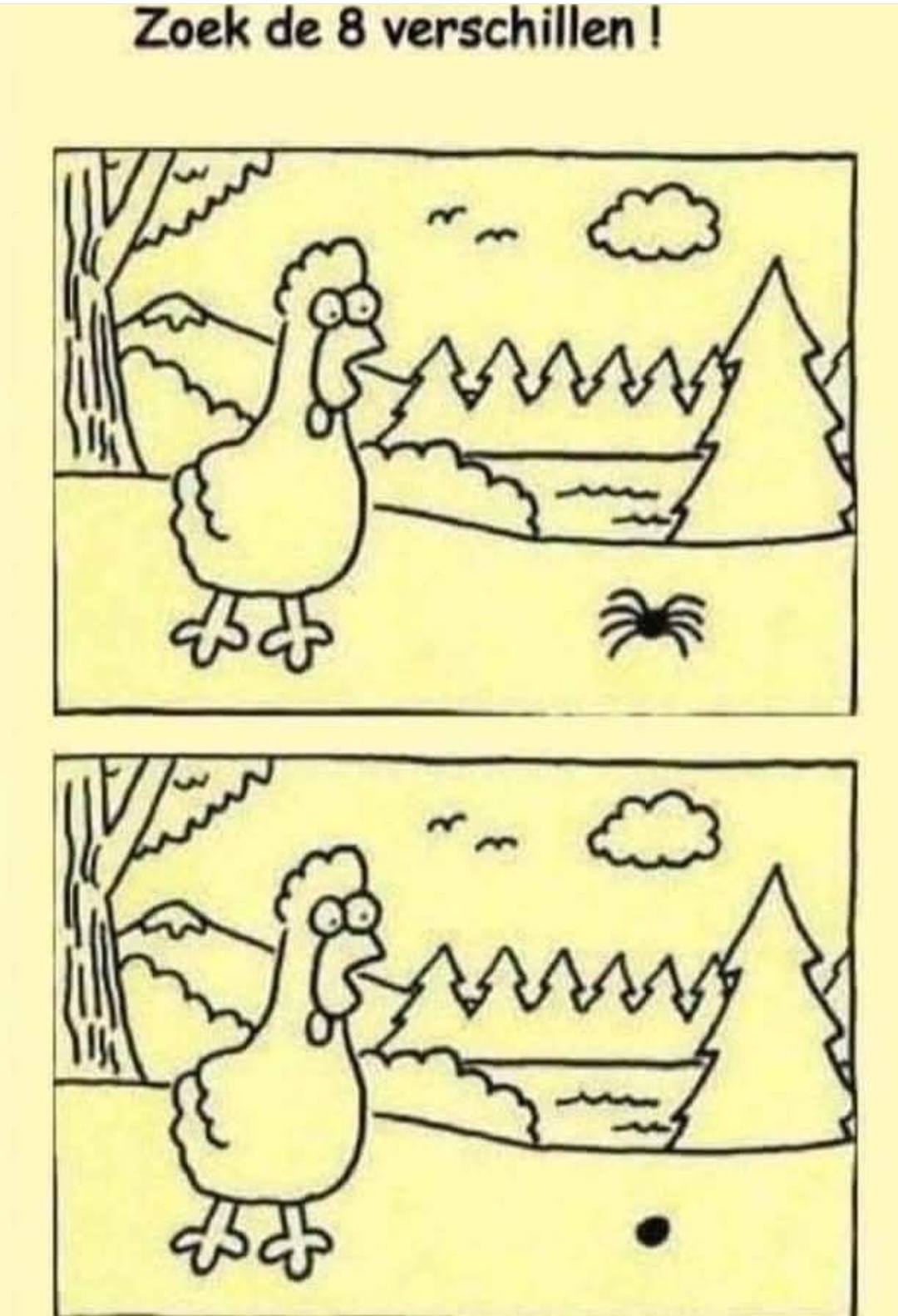 Wie ziet de 8 verschillen......... | marijke