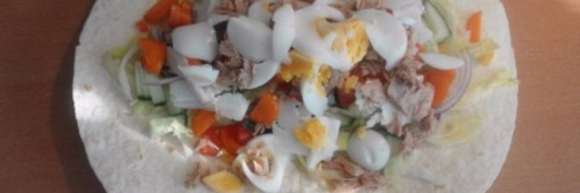 Gezonde Wraps | Welkom bij De Kniezebietertjes