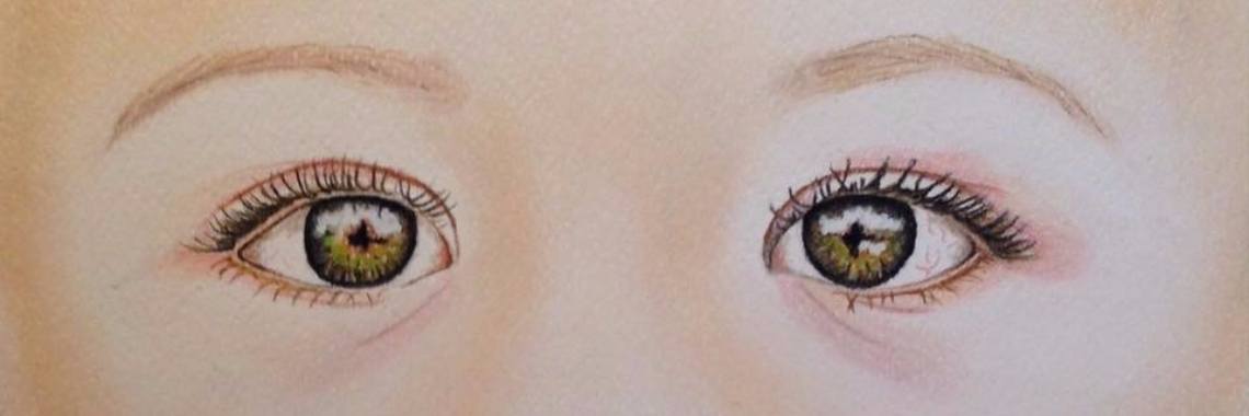 Portretje is boos ;)  A4  | Carla Christina