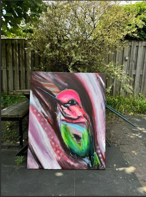 Hummingbird Artwork - Third Trimester | Louter