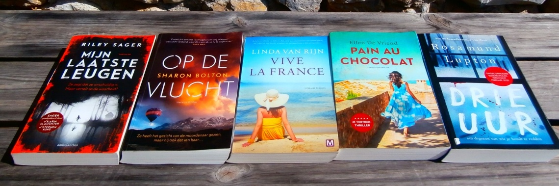 Deze boeken las ik in het zonnige zuiden van Frankrijk. | enigma