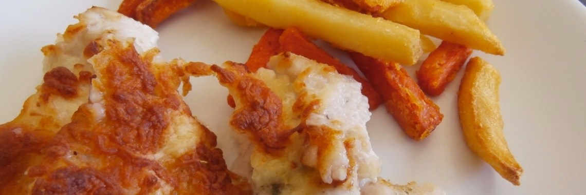 Kip met een mozarellakorstje : recept | enigma