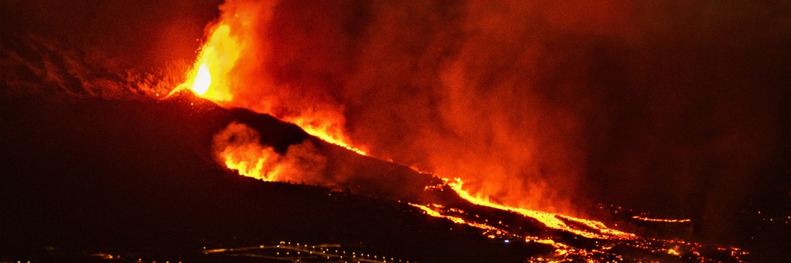 Vulkaanuitbarsting Cumbre Vieja em La Palma | enigma