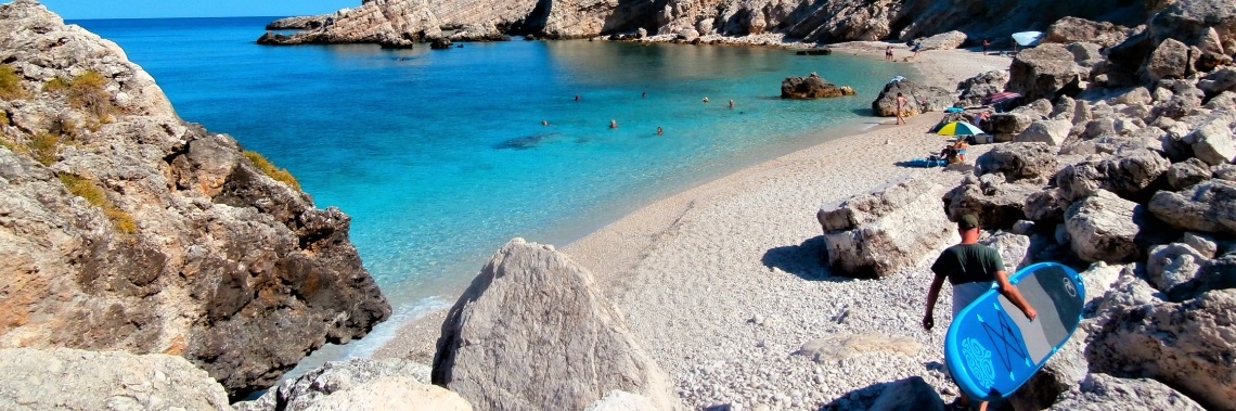 Hidden beaches that are harder to reach are often the most beautiful... | enigma