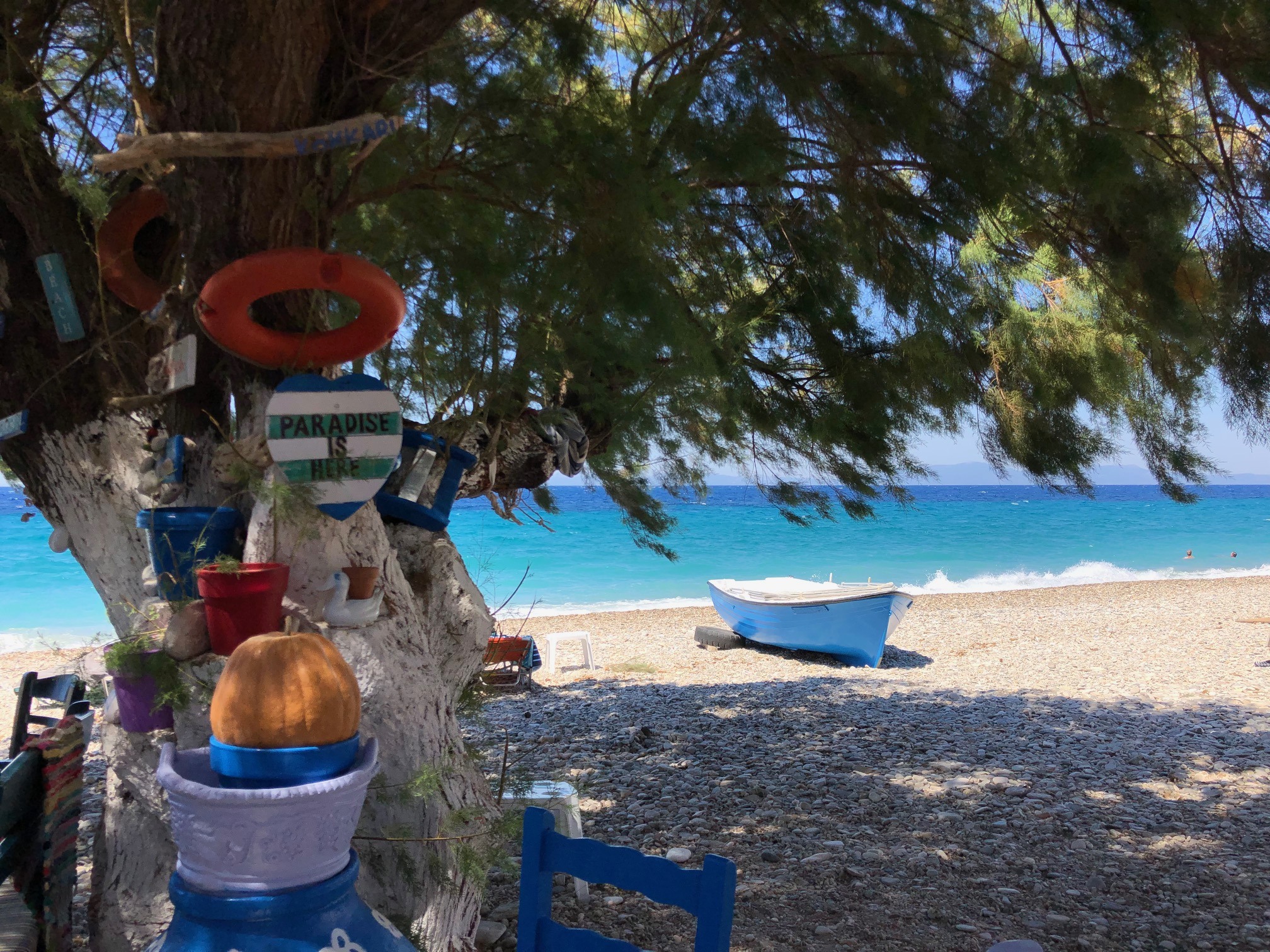 Samos : het kleine paradijsje Kokkari. | enigma