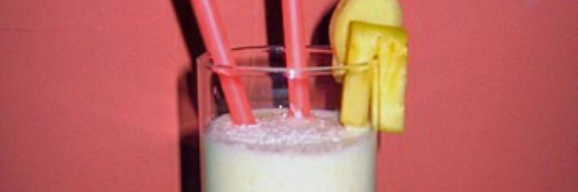 shake ananassap, sinasapelsap, banaan, kokosmelk | delissa