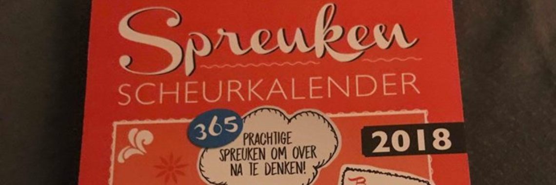 Spreuk van de dag 18 april  | Lisa van Rooy