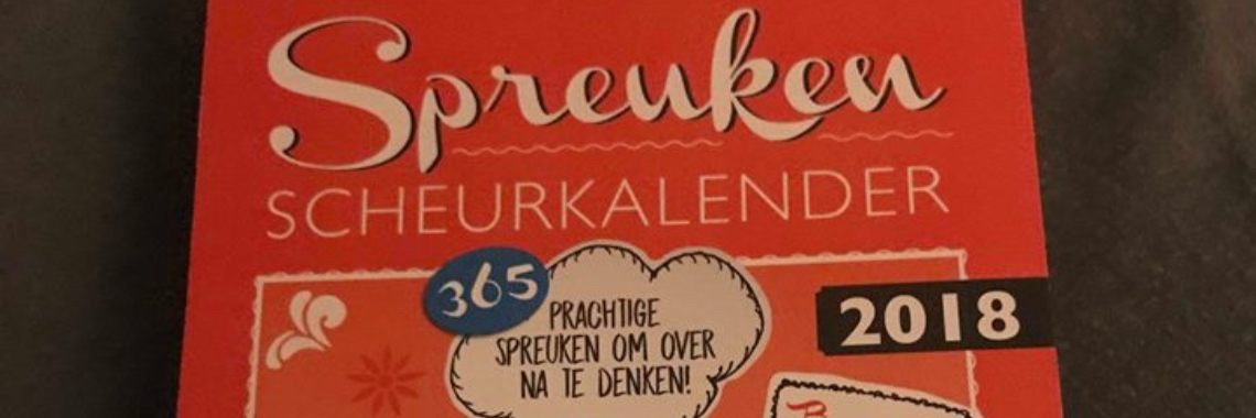 Spreuk van de dag 19 april  | Lisa van Rooy