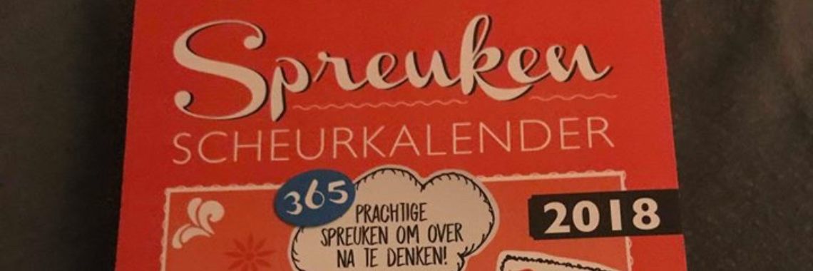 Spreuk van de dag 22 april  | Lisa van Rooy