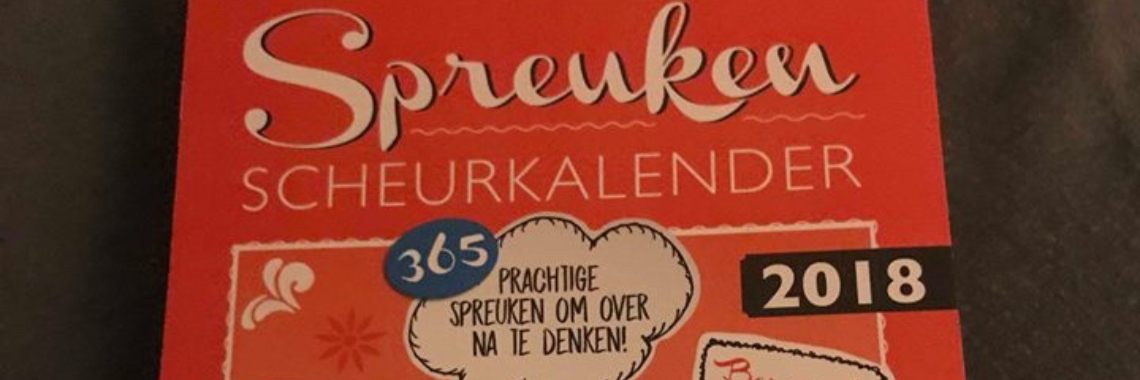 Spreuk van de dag 27 mei  | Lisa van Rooy