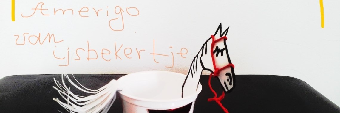 Amerigo knutselen van ijsbekertjes | I love to draw