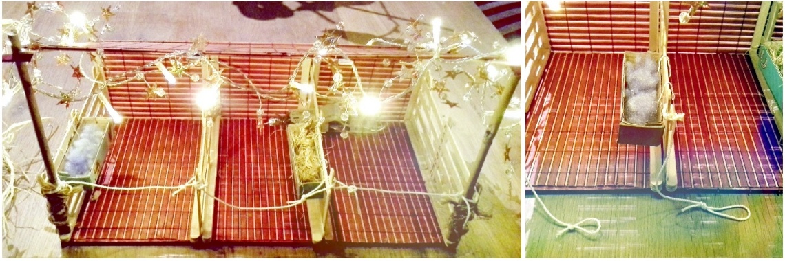 Made yourself: a toy horse stable | I love to draw