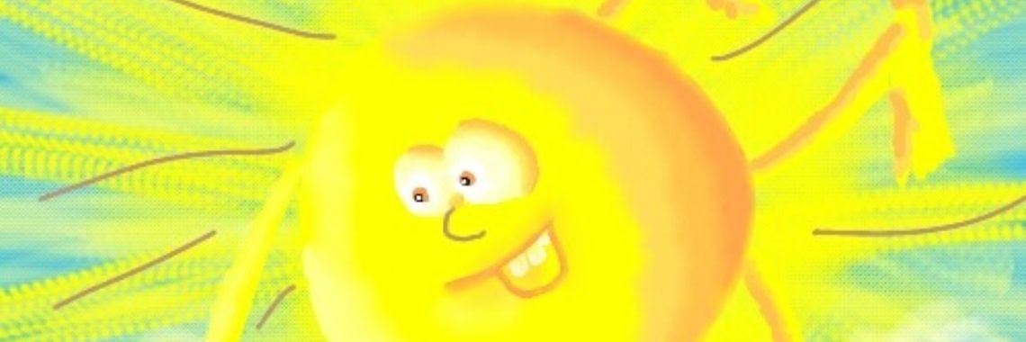 Vandaag is het zonnig. | I love to draw