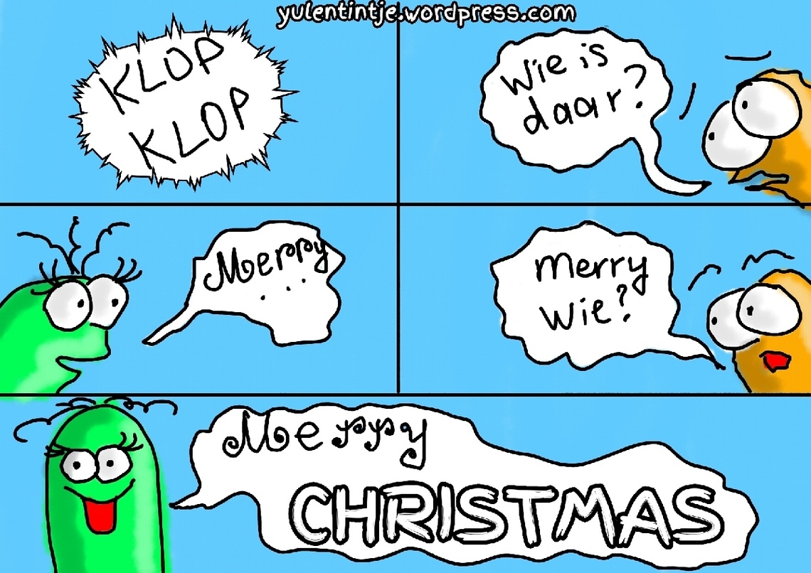 Mijn Kerst Humor Cartoon Plus 11 Andere Kerst...