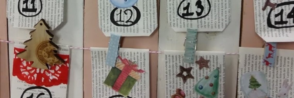 Adventskalender zelf maken (met beschrijving). | DidI'Ms world