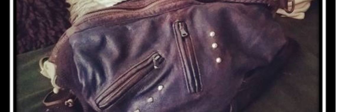 Umhängetasche machen Lederjacke (ohne Nähen) DIY | DidI'Ms world