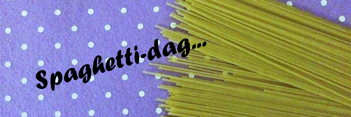 4 januari... Nationale spaghetti-dag... | Mevrouw Stip...