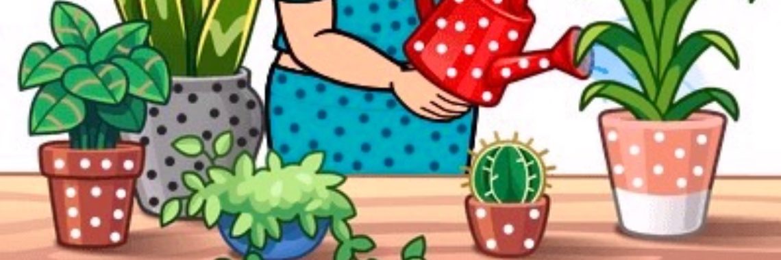 The garden is getting more and more fun... | Mevrouw Stip...