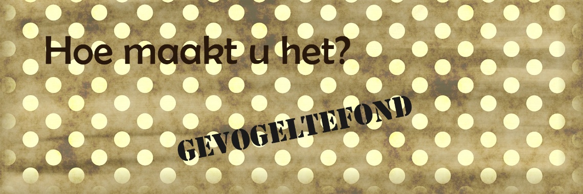 Gevogeltefond van Mevrouw Stip... | Mevrouw Stip...