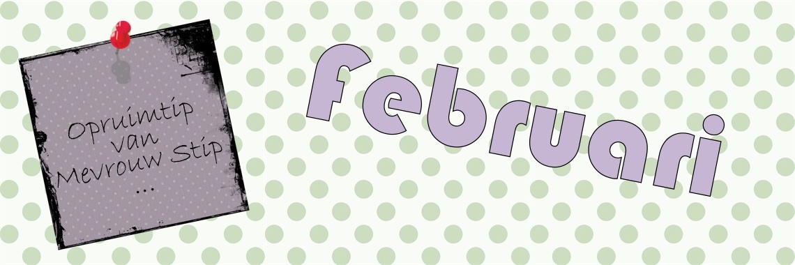 Ontspullen... we zetten de challenge voort... (week 2) | Mevrouw Stip...