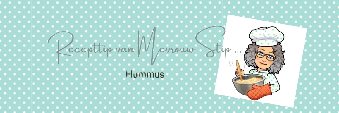 Recepttip van Mevrouw Stip... Hummus... | Mevrouw Stip...