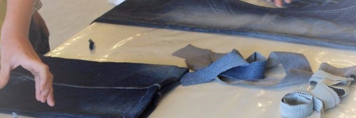 Recycleren van je oude jeans... | Mevrouw Stip...