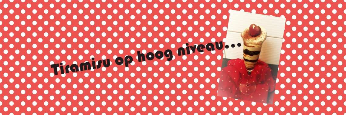 Tiramisu op hoog niveau... #dessert | Mevrouw Stip...
