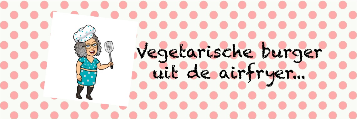 Vegetarian cauliflower burger from the airfryer... | Mevrouw Stip...