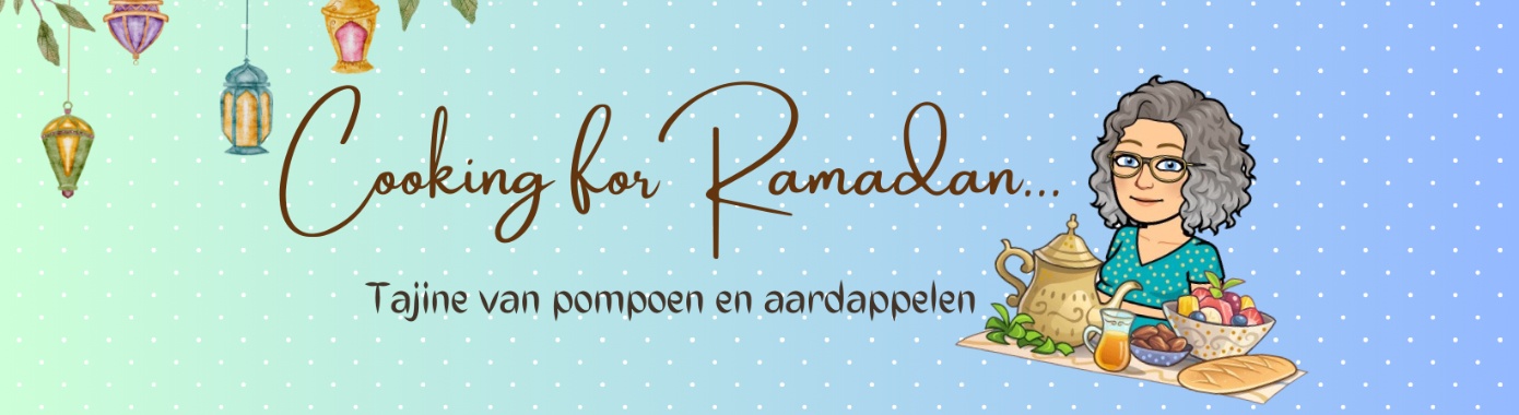 Tajine van pompoen en aardappelen... | Mevrouw Stip...