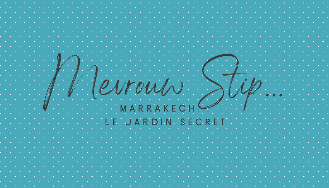Le Jardin Secret... Een inventief pareltje... | Mevrouw Stip...