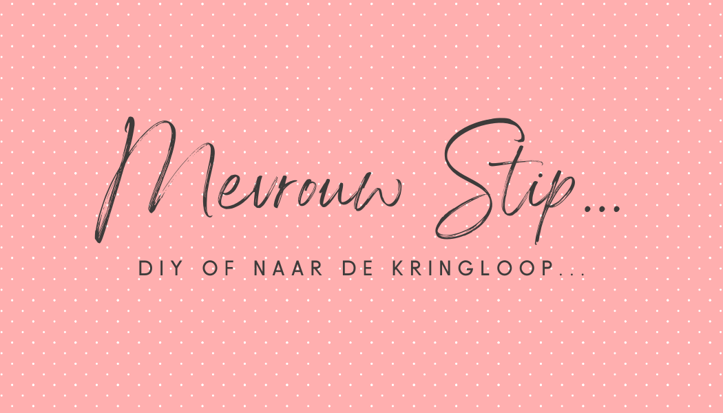 Sorteren, sorteren, sorteren... | Mevrouw Stip...